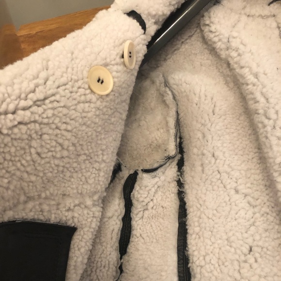 IRO Dafny Shearling Coat - Picture 6 of 8